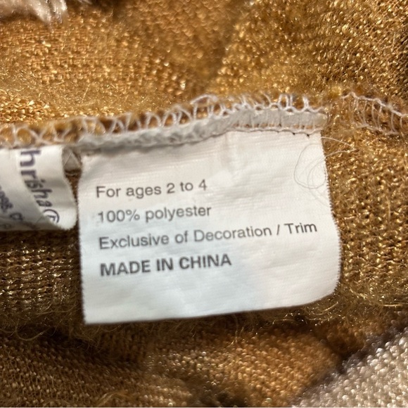 Christa Creations Monkey Costume custom for Ages 2-4 yr. - Picture 7 of 7